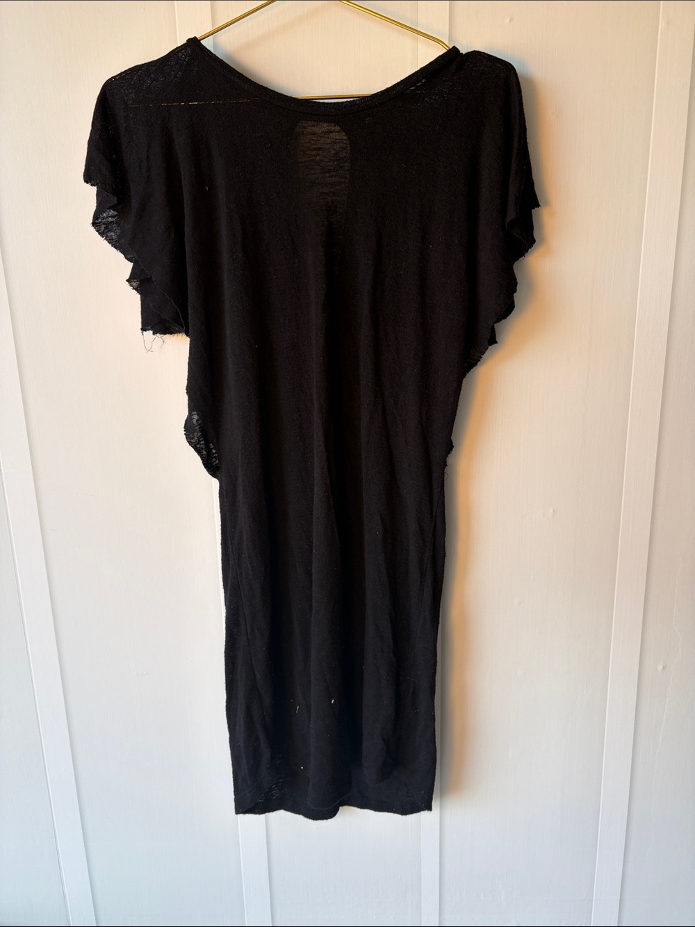 Black Womenโs Bathing Suit Cover Up Dress